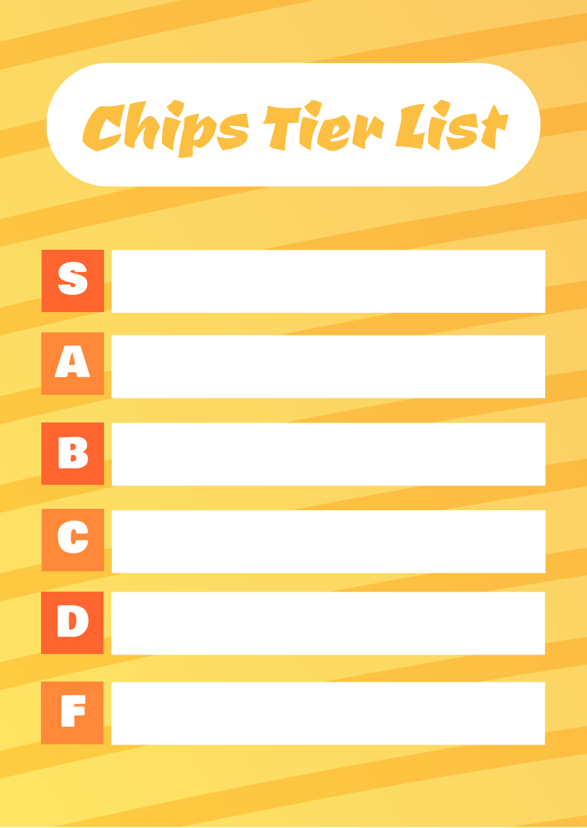 Chips Tier List