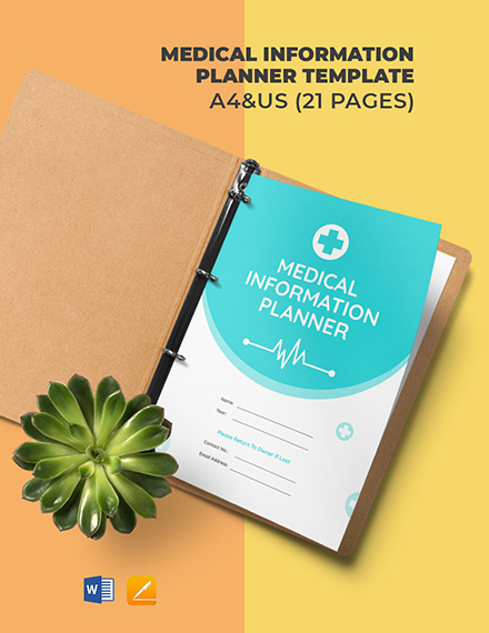 13+ Medical Planner Templates - Free Downloads | Template.net