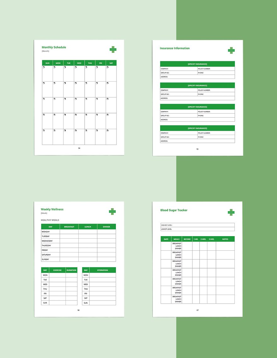 Medical Appointment Planner Template