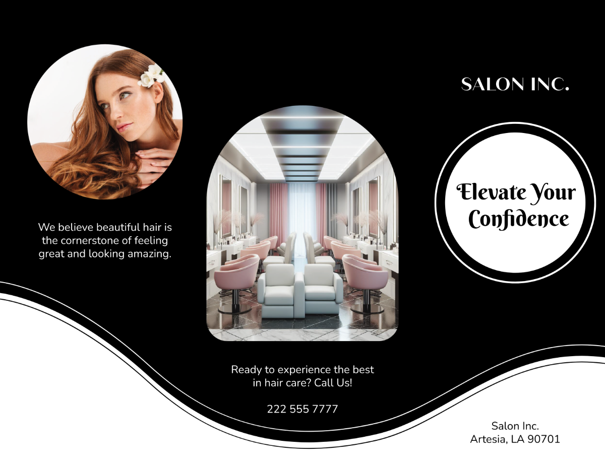 Salon Haircare Brochure