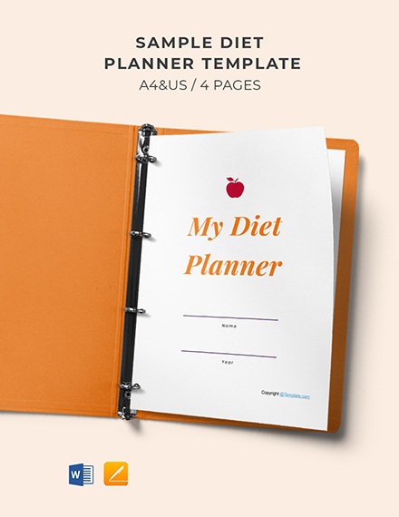Sample Diet planner