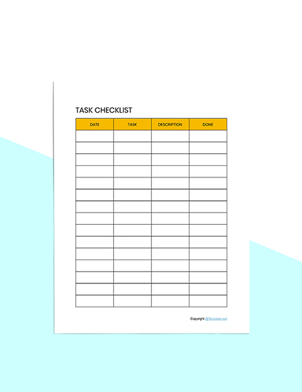 Free Editable Schedule Planner Template - Word, Apple Pages | Template.net
