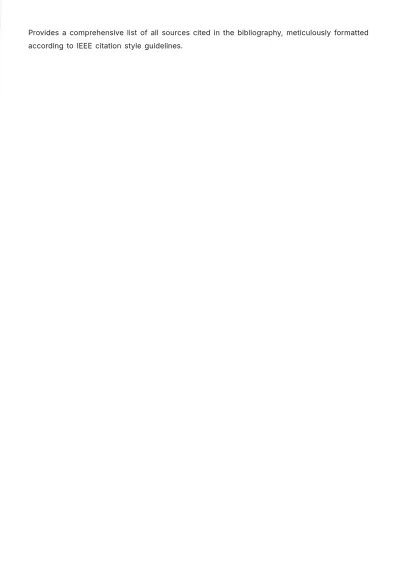 Free IEEE Bibliography Template to Edit Online