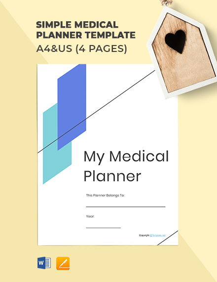 13+ Medical Planner Templates - Free Downloads | Template.net