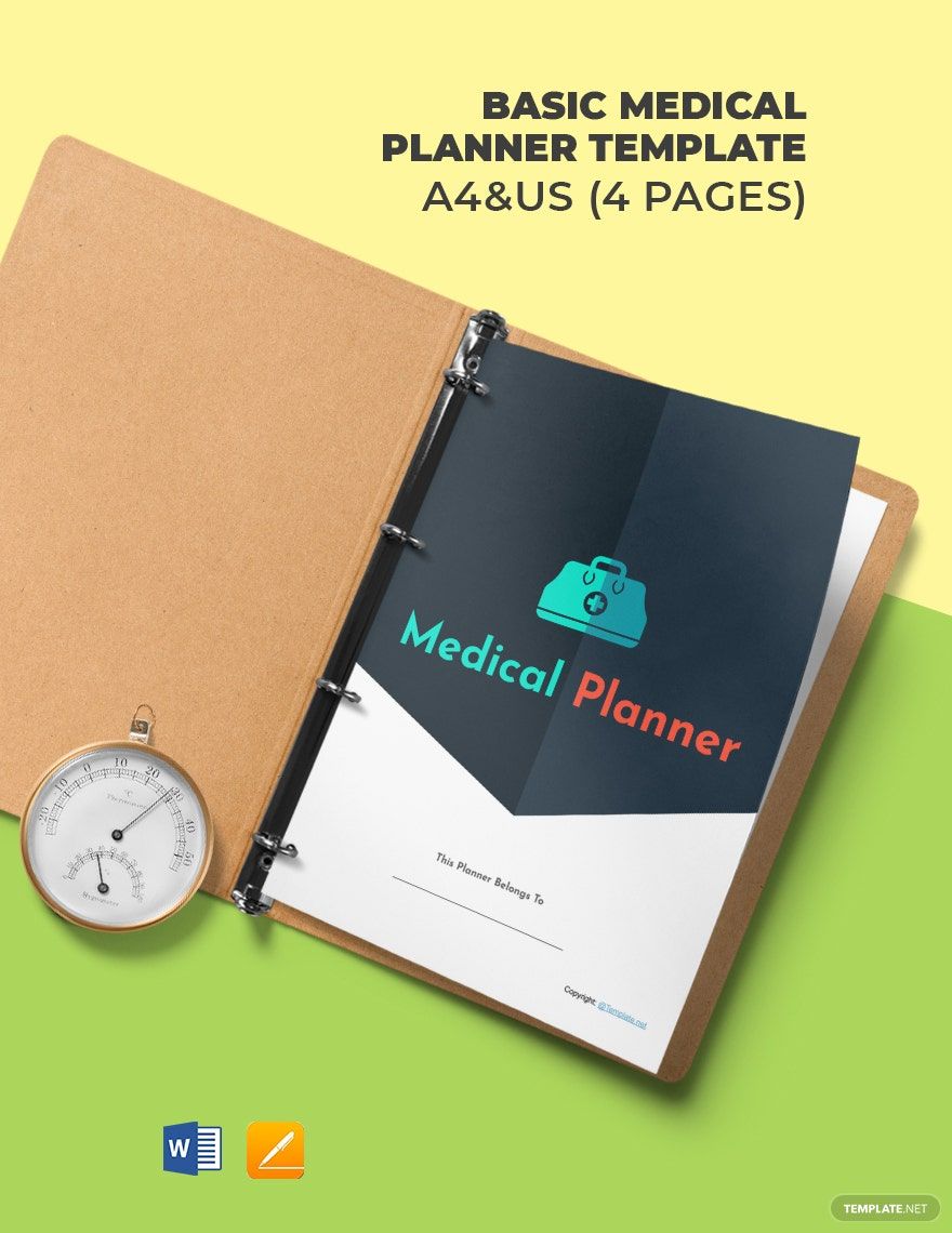 Basic Medical Planner Template