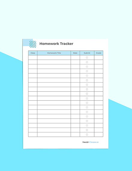 Simple Homework Planner Download