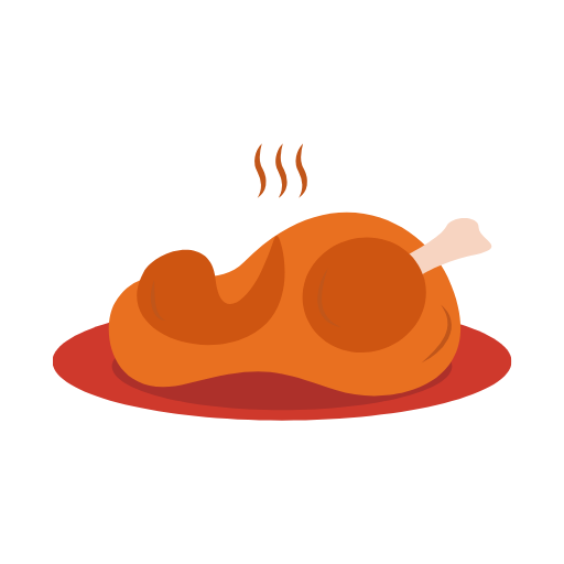 Chicken Food Icon