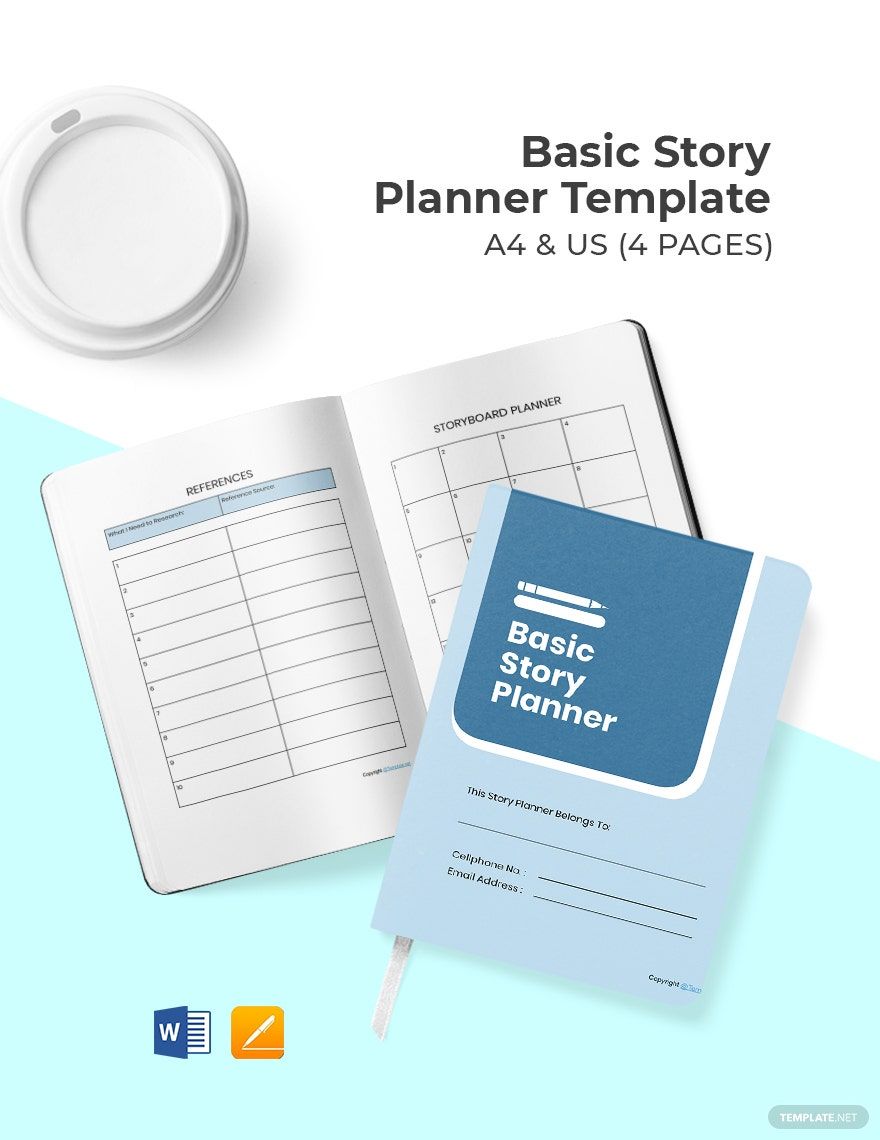 Basic Story Planner Template