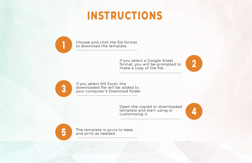 Class Sign in Sheet Template