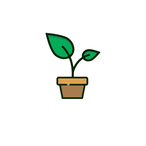 Flat Plant Icon