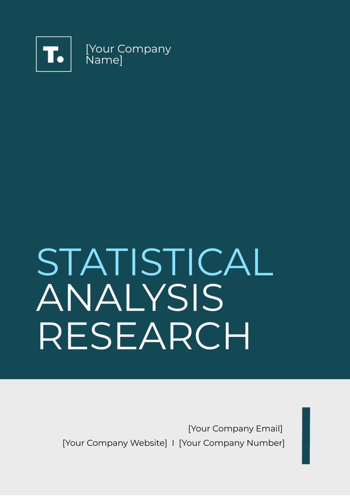 Statistical Analysis Research Template - Edit Online & Download