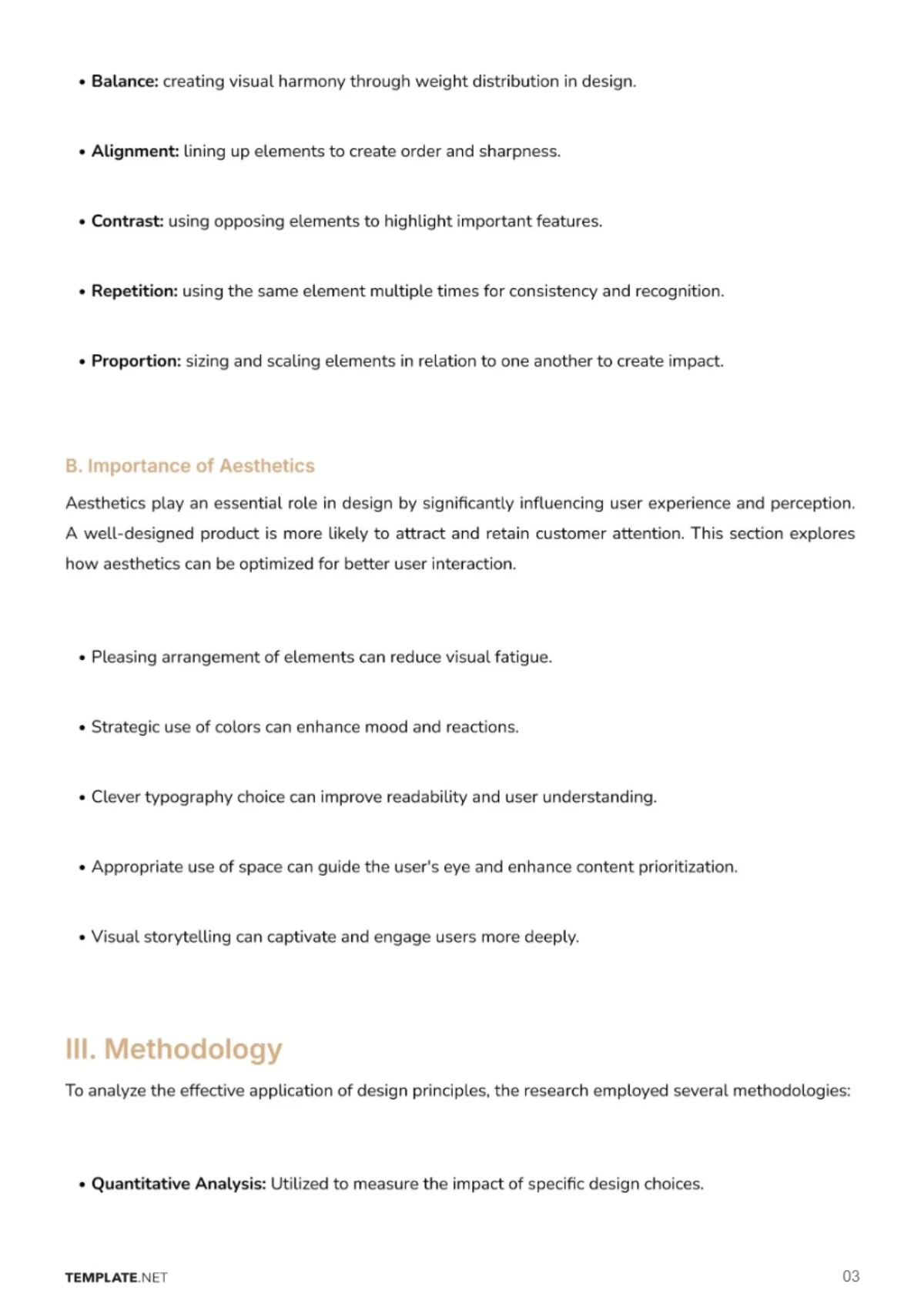 Free Element Research Template to Edit Online