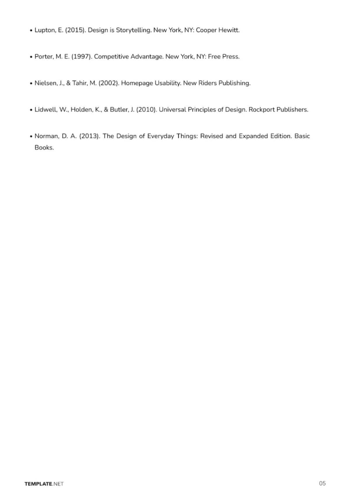 Free Element Research Template to Edit Online