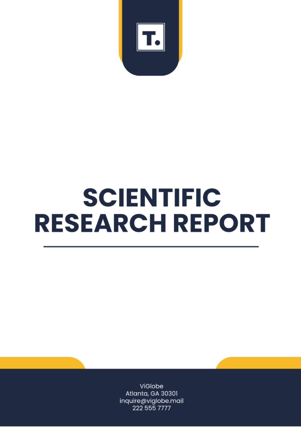 Free Scientific Research Report Template to Edit Online