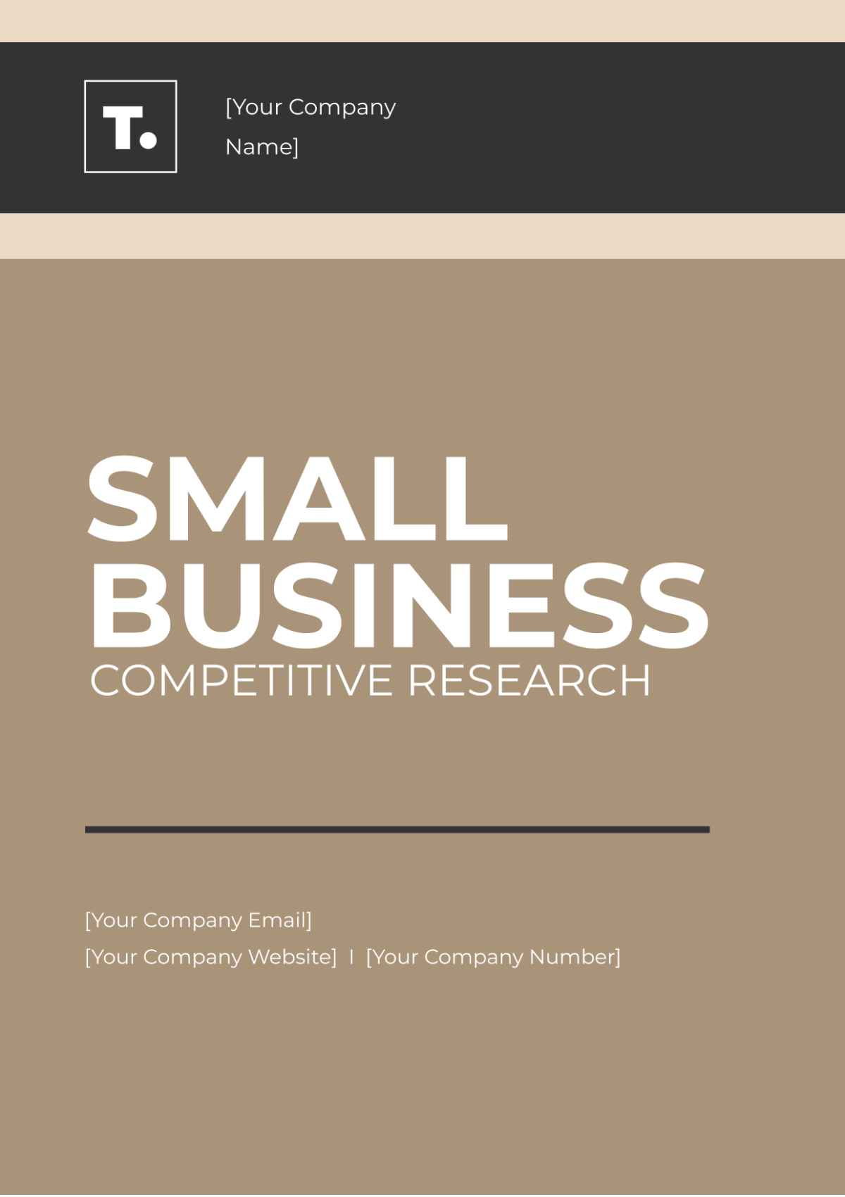 Small Business Competitive Research Template - Edit Online & Download