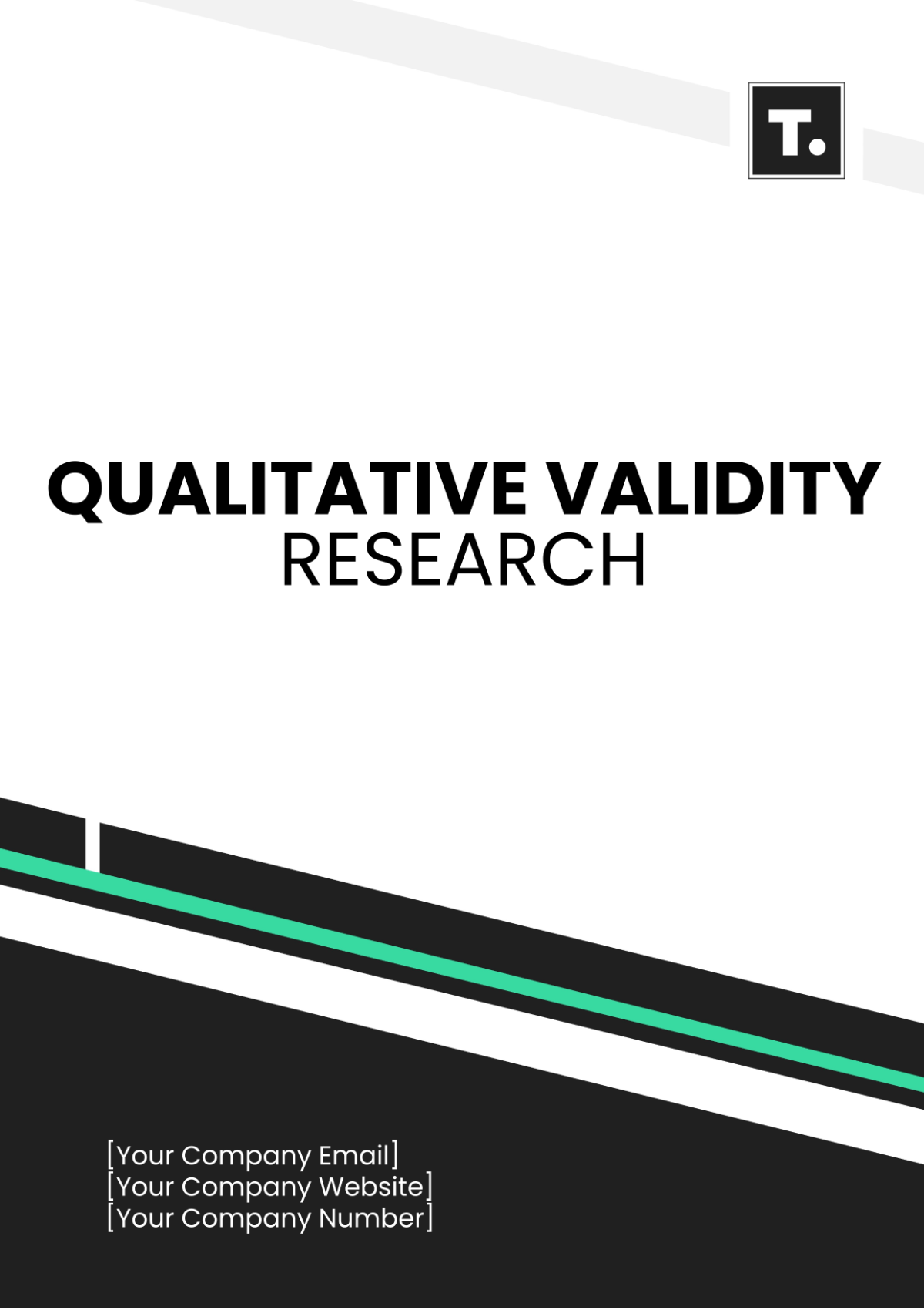 Qualitative Validity Research Template - Edit Online & Download