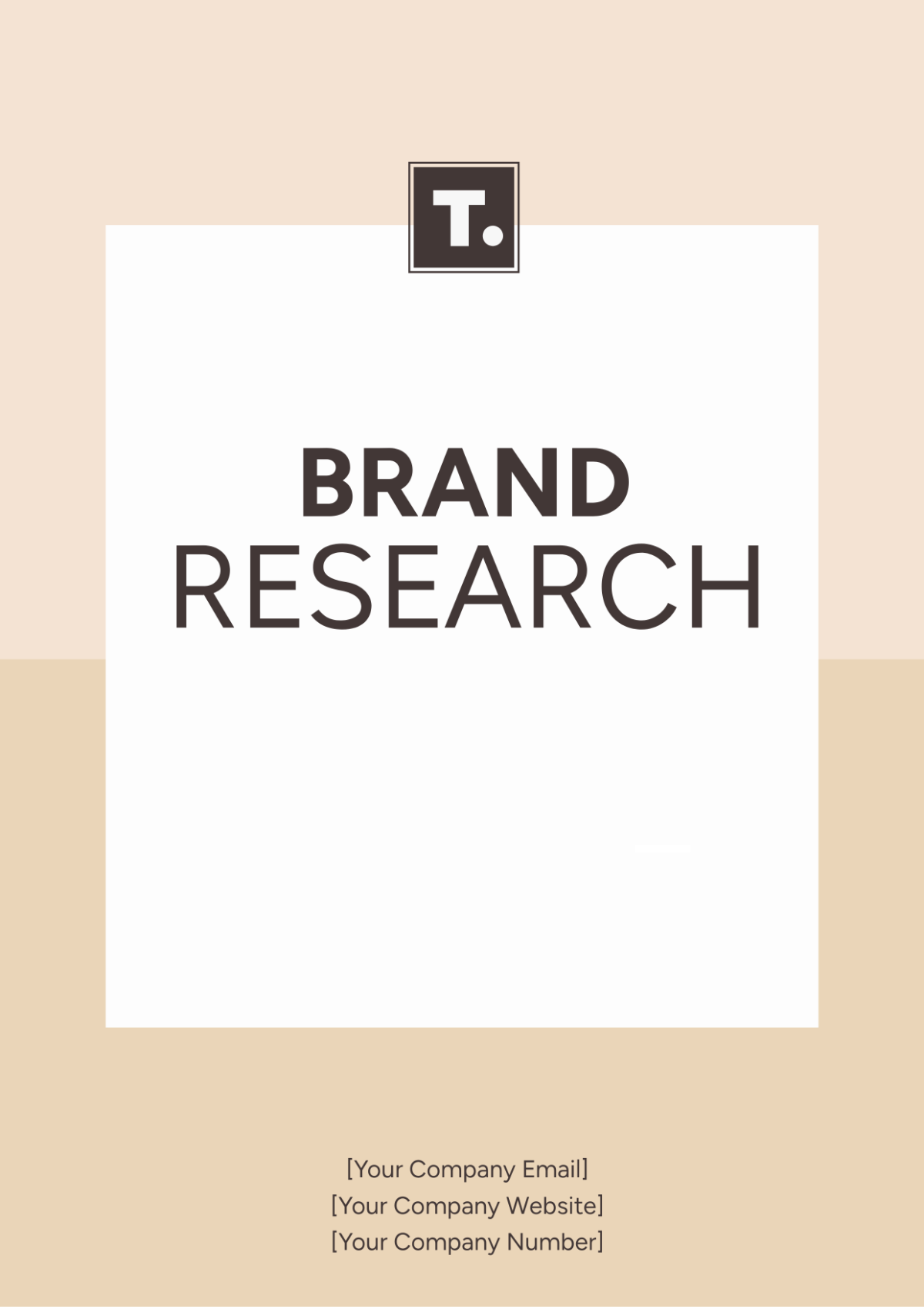 Brand Research Template - Edit Online & Download