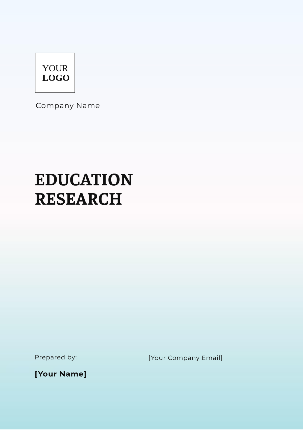 Education Research Template - Edit Online & Download