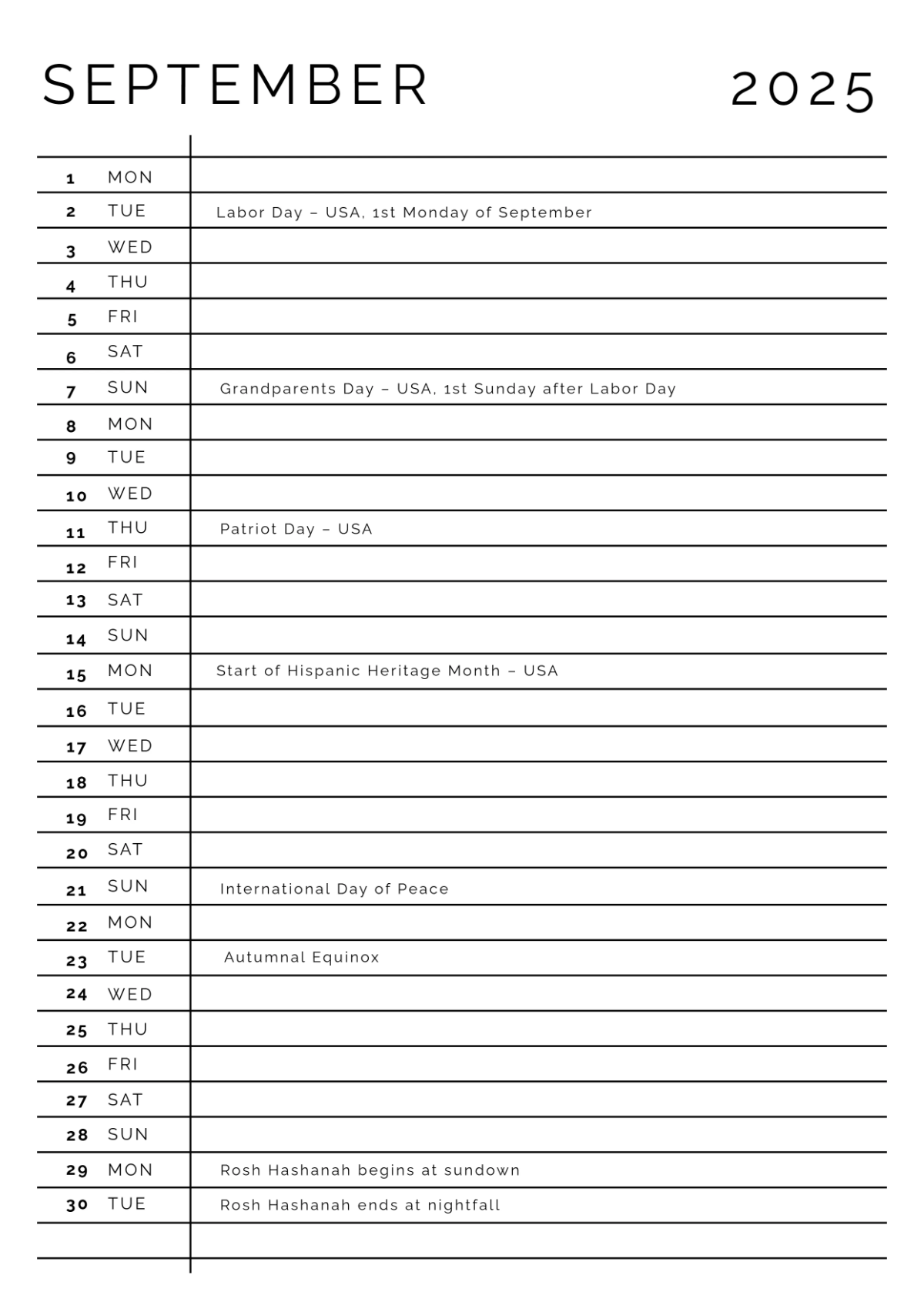 Free Law Firm Yearly Calendar Template to Edit Online