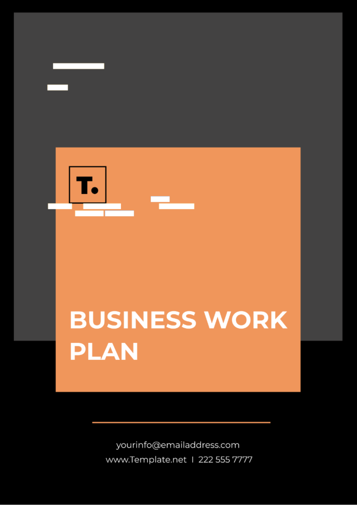 Business Work Plan Template - Edit Online & Download