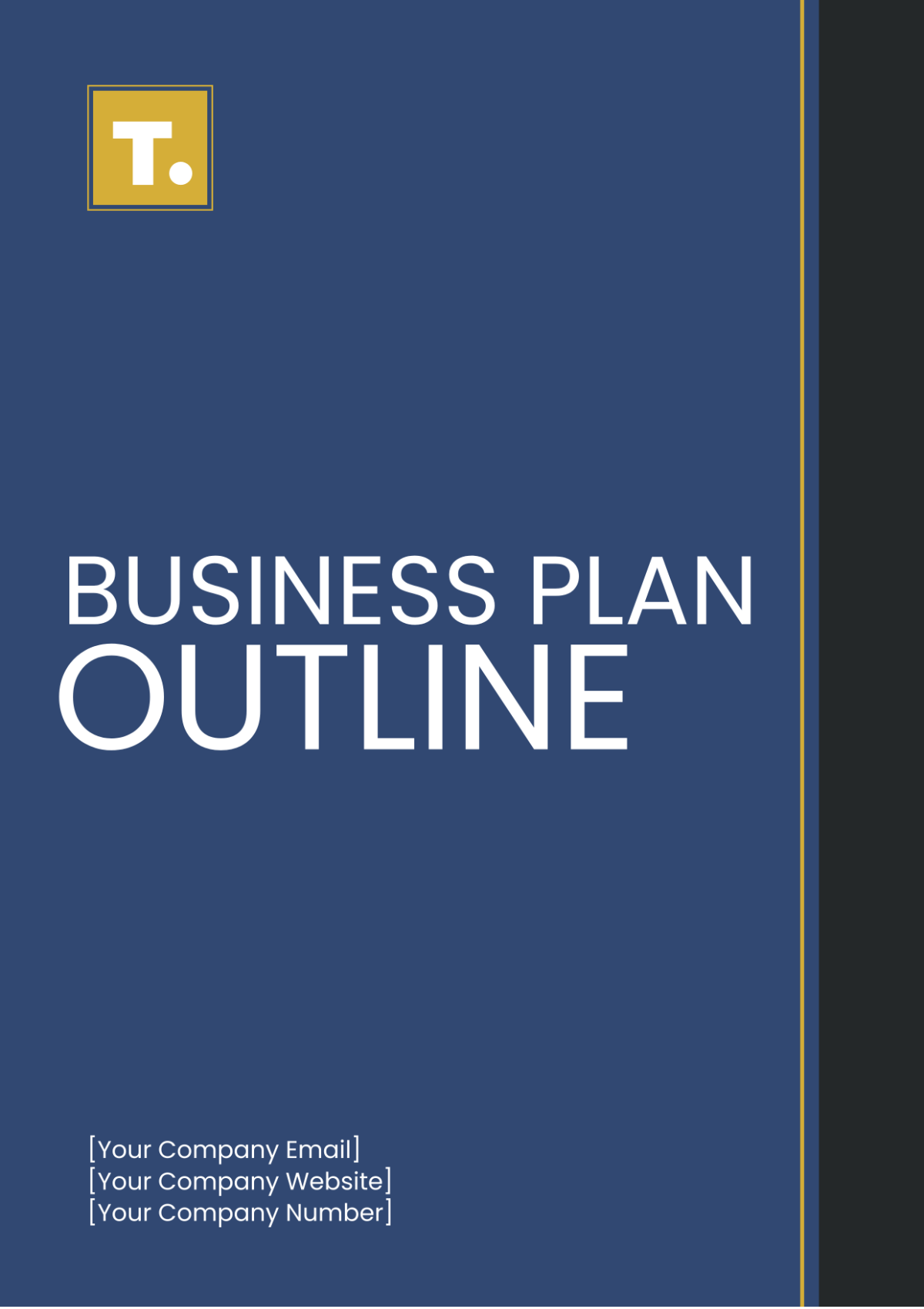 Business Plan Outline Template