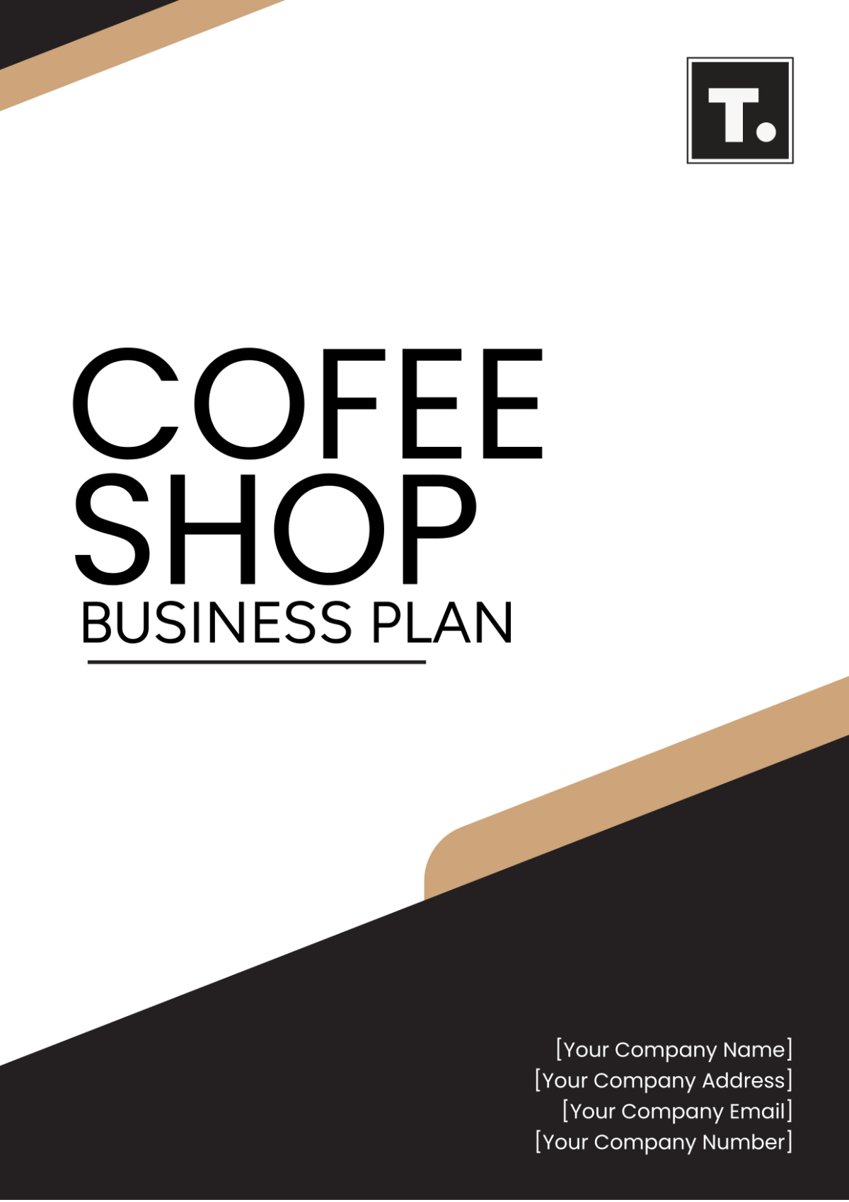 Coffee Shop Business Plan Template - Edit Online & Download