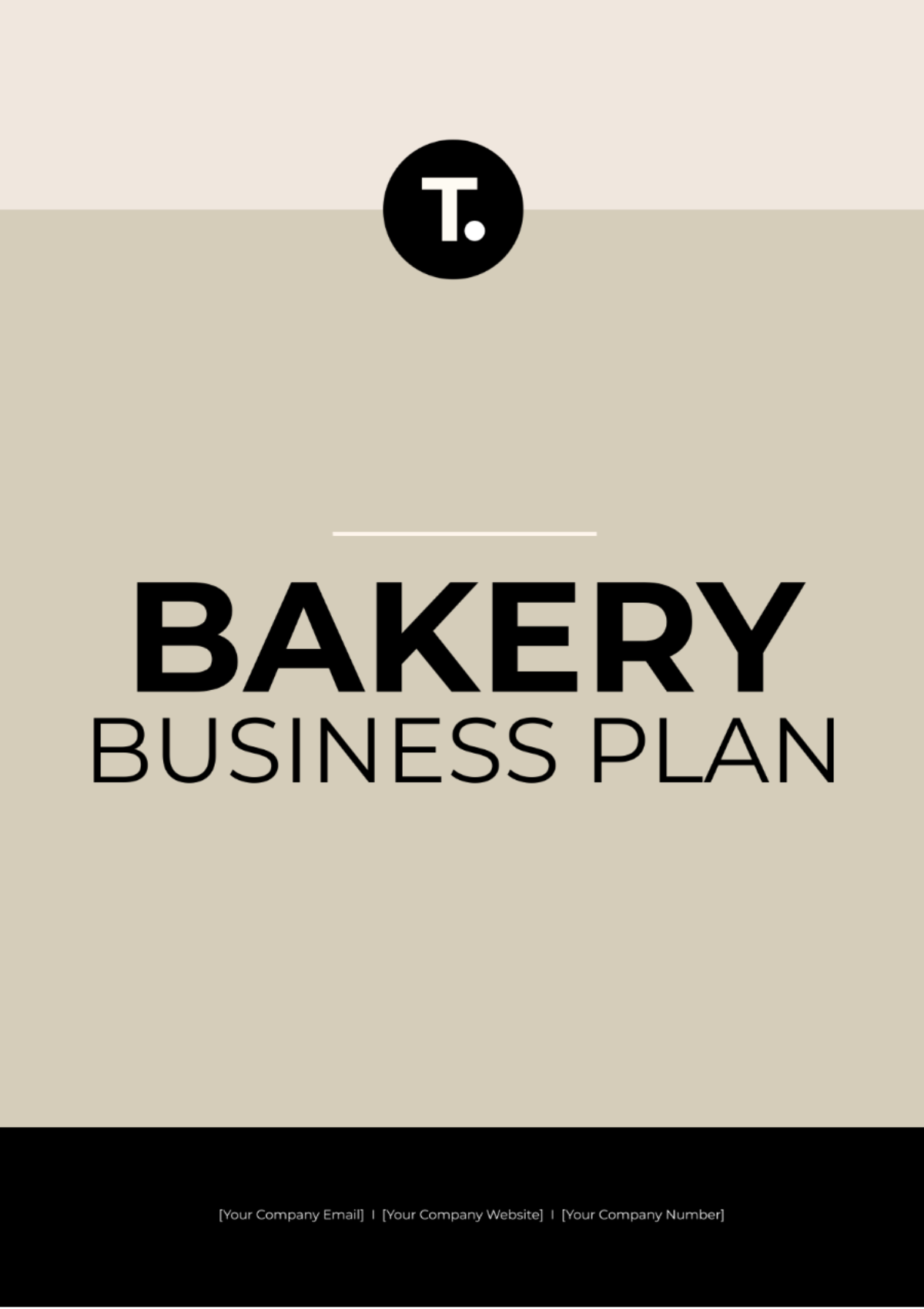 Bakery Business Plan Template