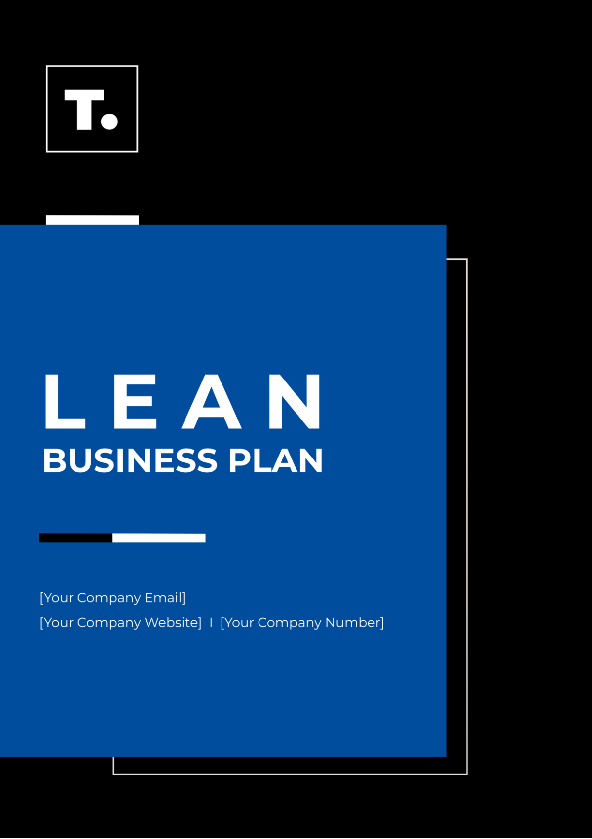 Lean Business Plan Template