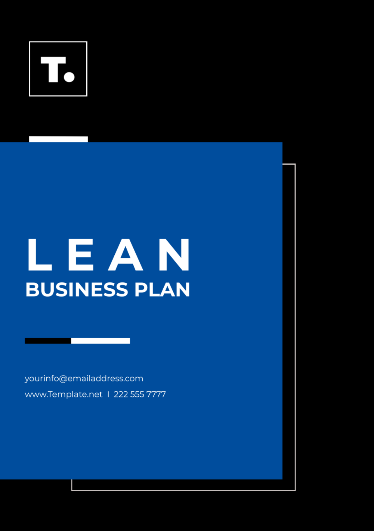 Free Lean Business Plan Template