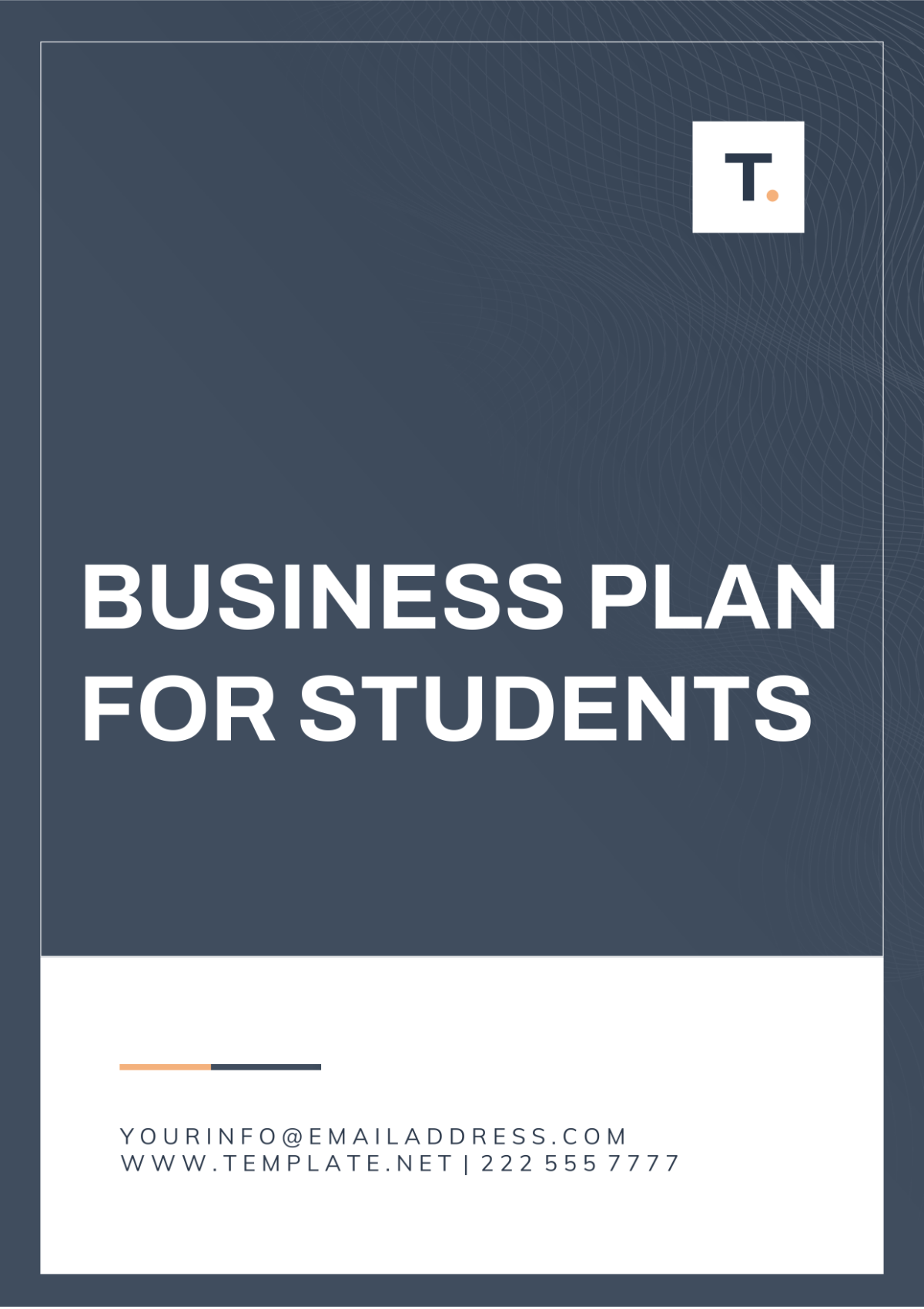 Free Business Plan for Students Template