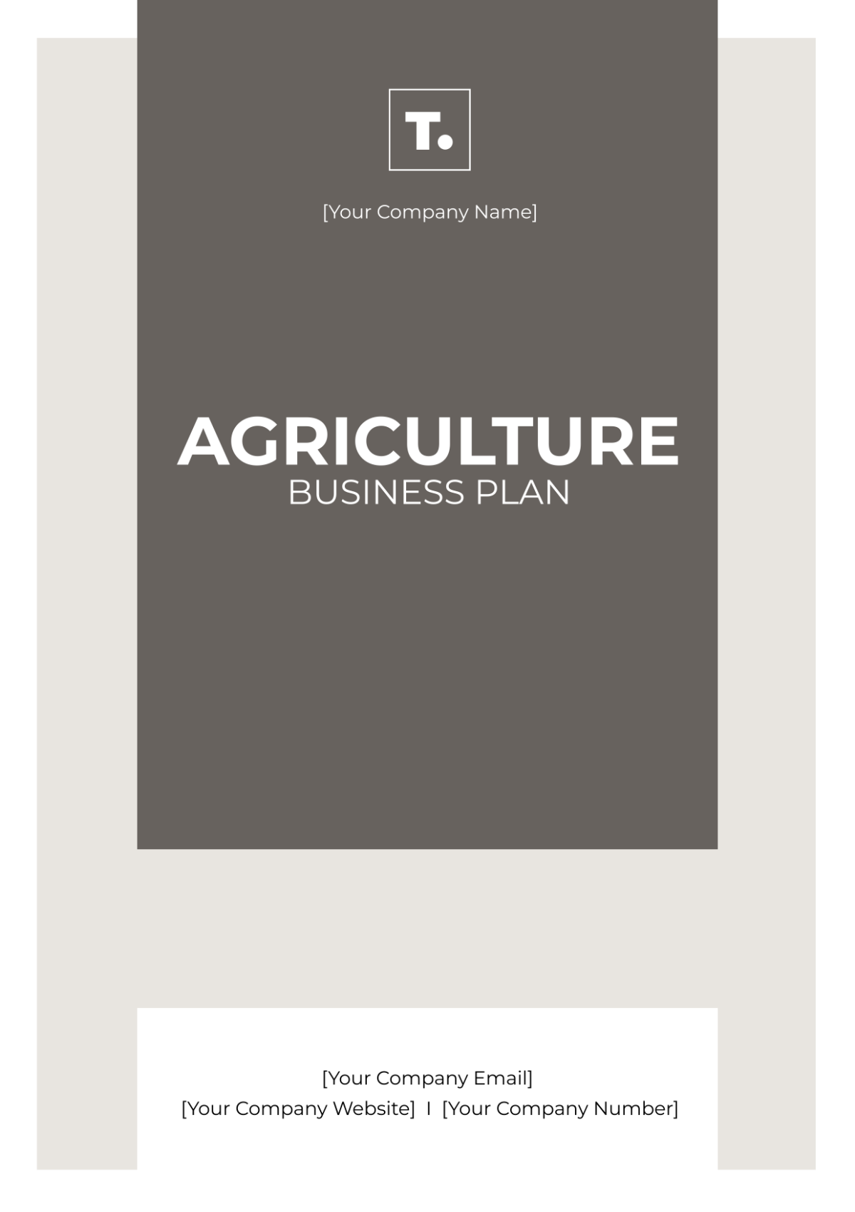 Agriculture Business Plan Template - Edit Online & Download