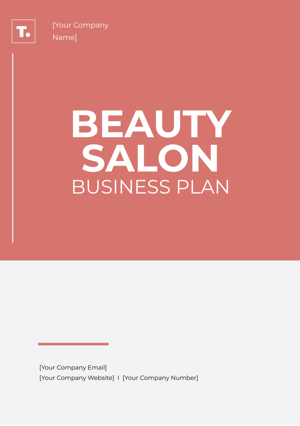 Beauty Salon Business Plan Template