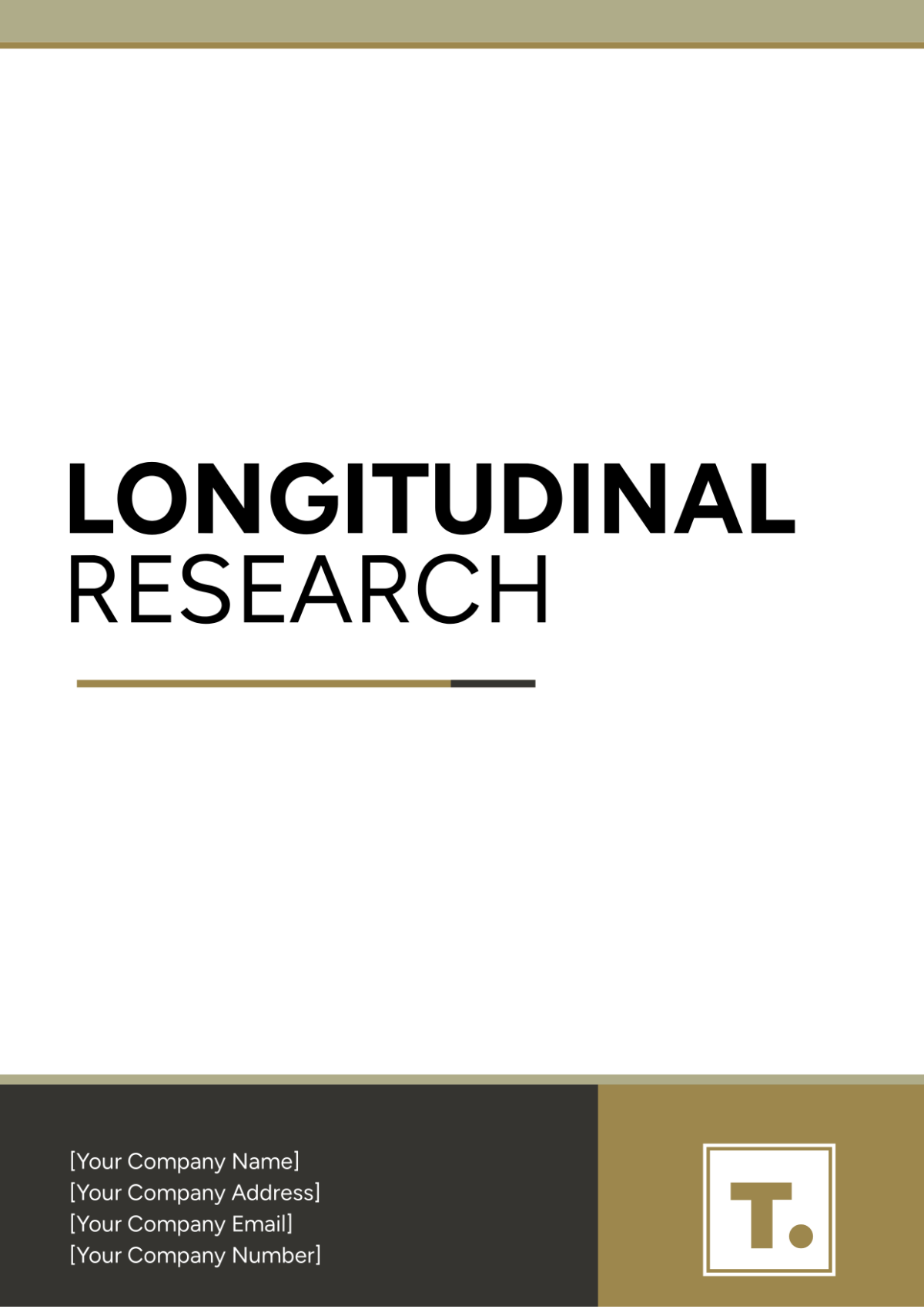 Longitudinal Research Template - Edit Online & Download