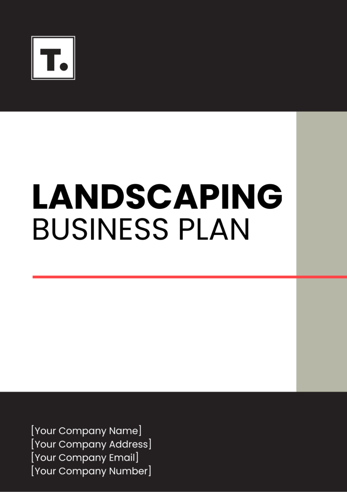 Landscaping Business Plan Template - Edit Online & Download