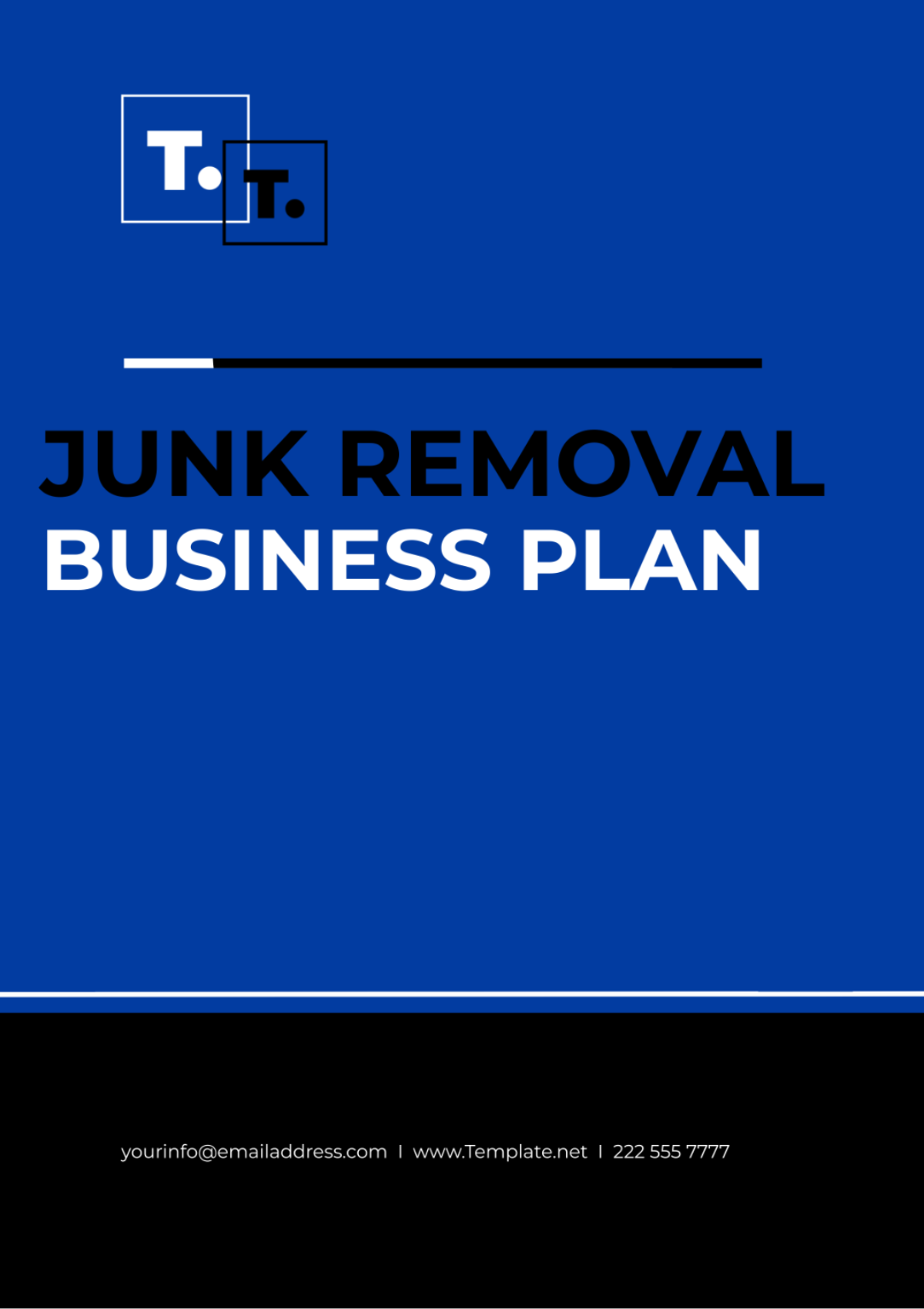 trash removal business plan