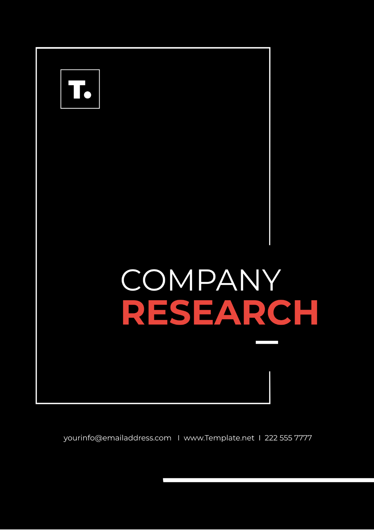 Company Research Template Edit Online Download Example Template net
