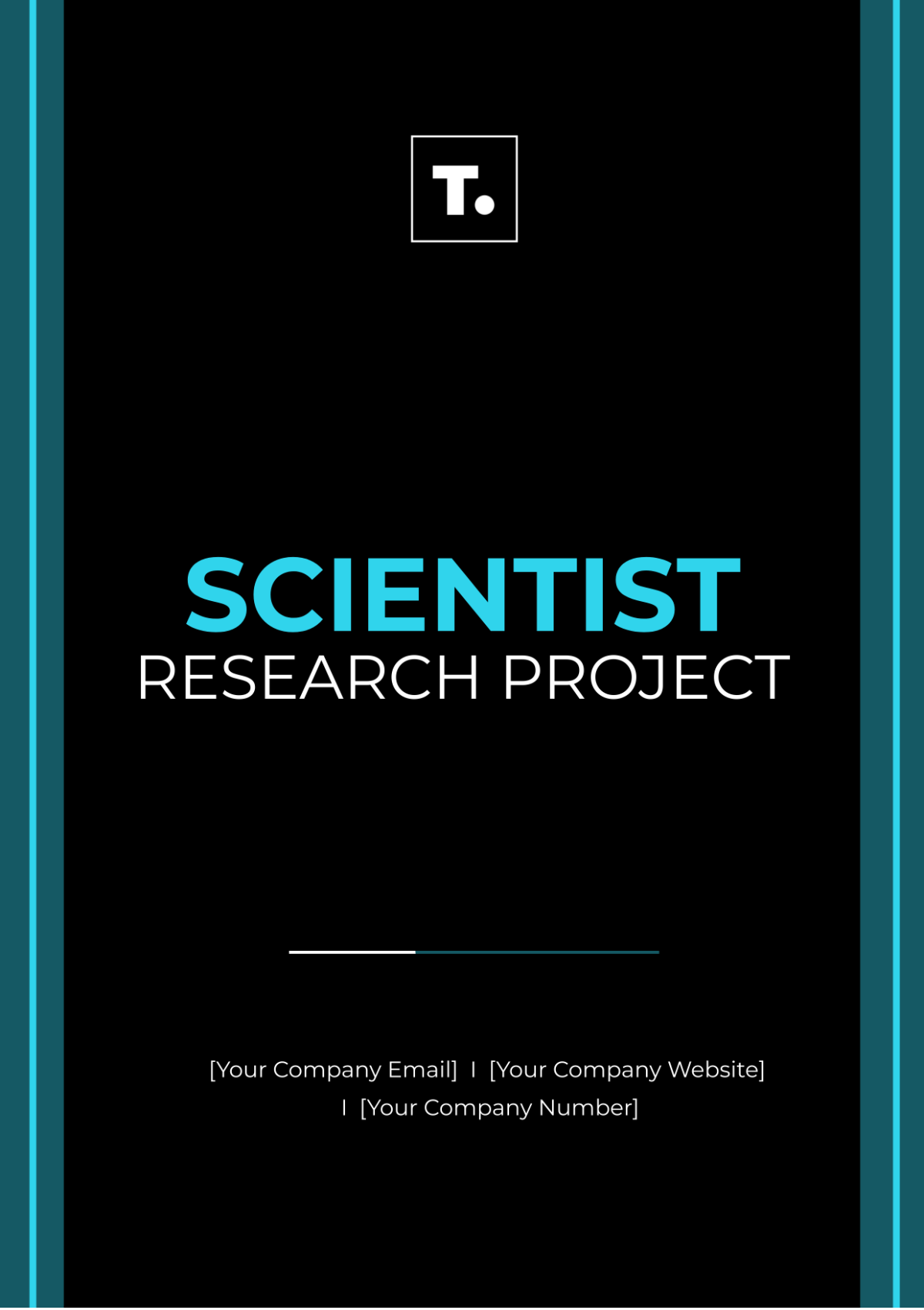 Scientist Research Project Template - Edit Online & Download