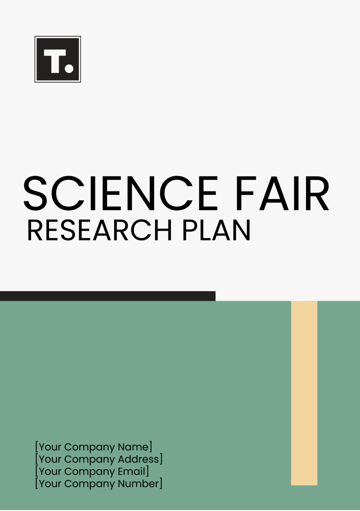 research plan science fair