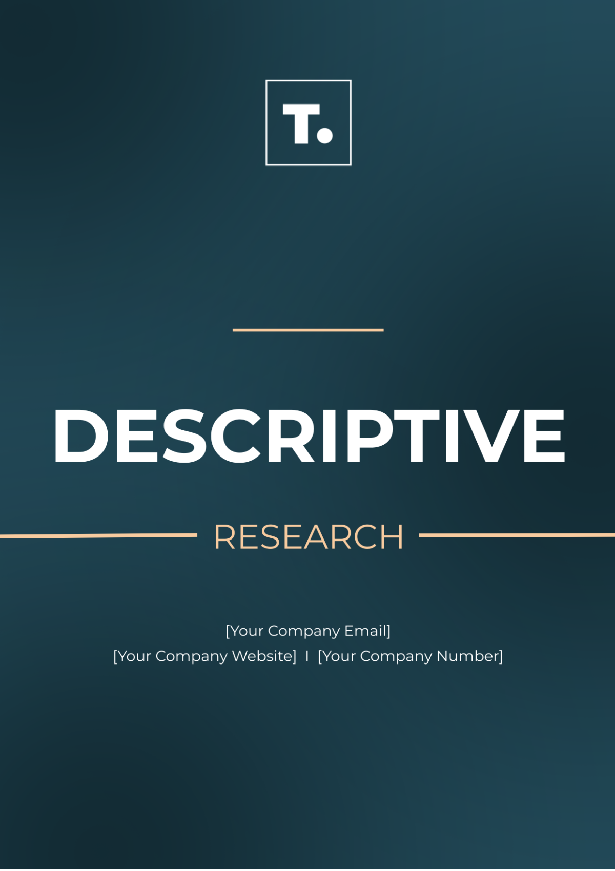 Descriptive Research Template - Edit Online & Download