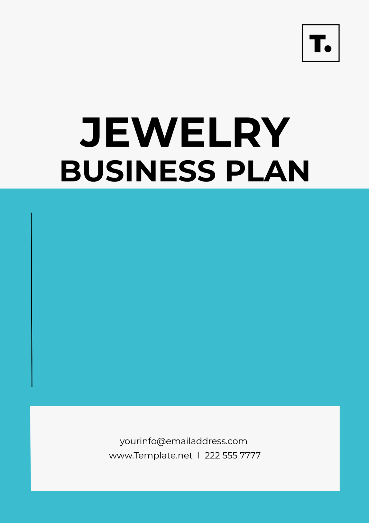 jewellery business plan template