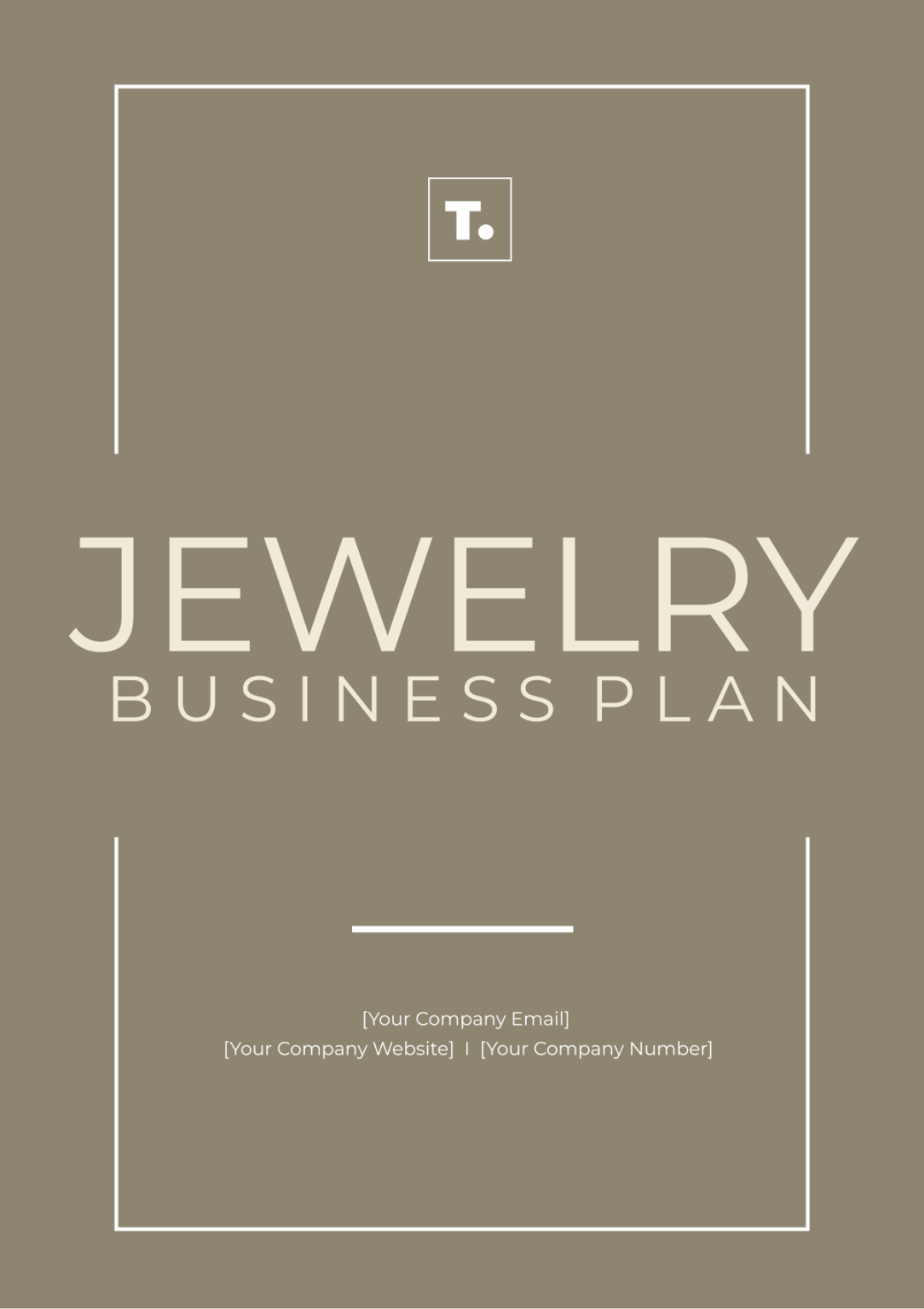 Jewelry Business Plan Template - Edit Online & Download