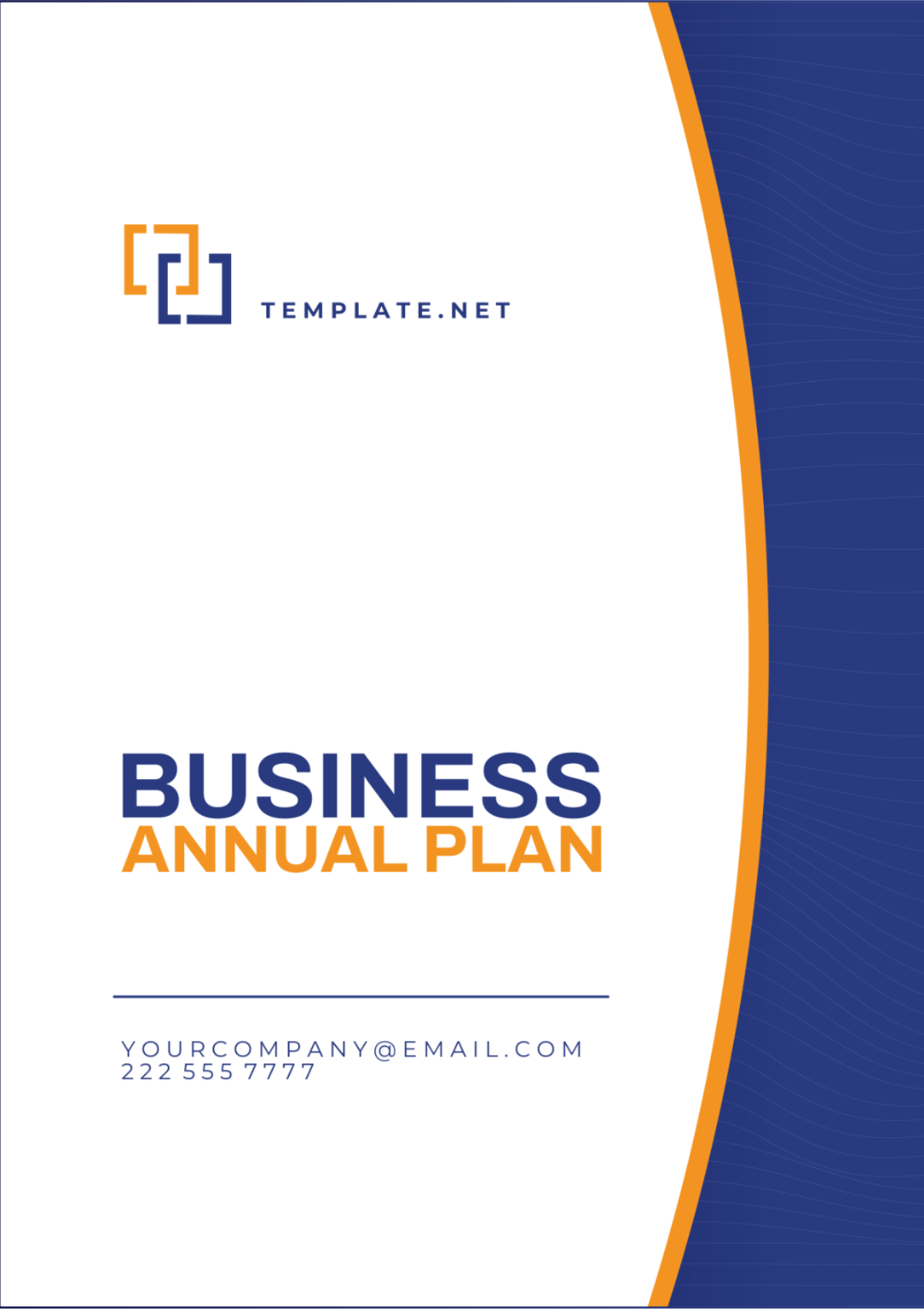 Business Annual Plan Template - Edit Online & Download