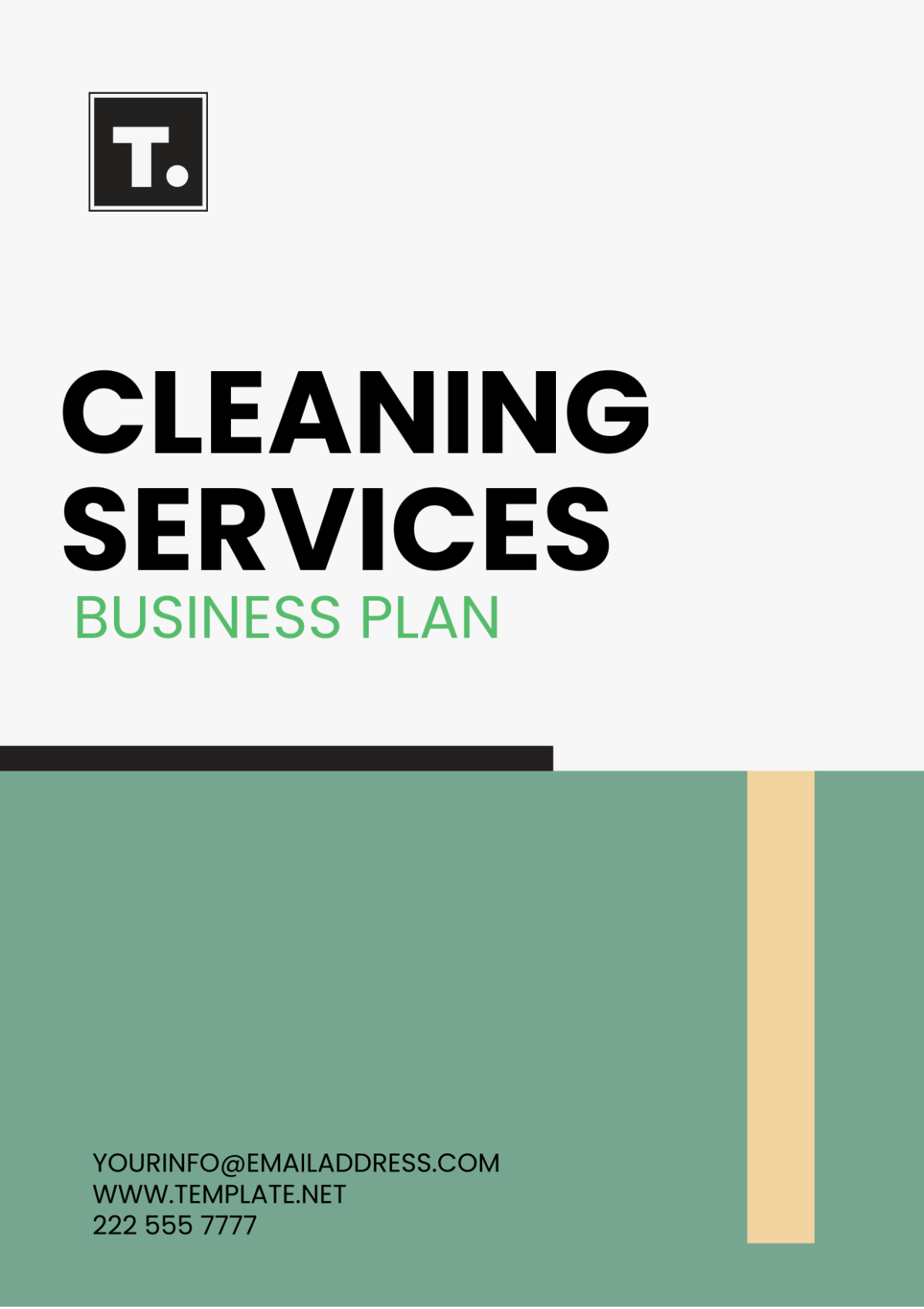 Cleaning Service Business Plan Template
