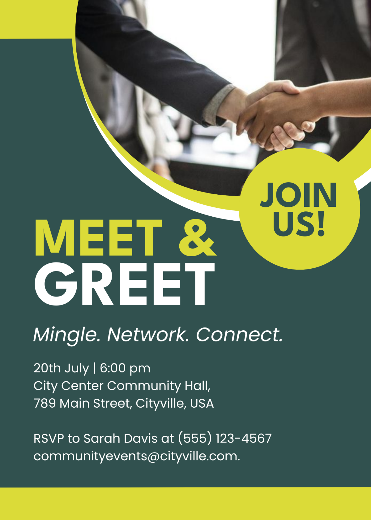 Meet and Greet Invitation