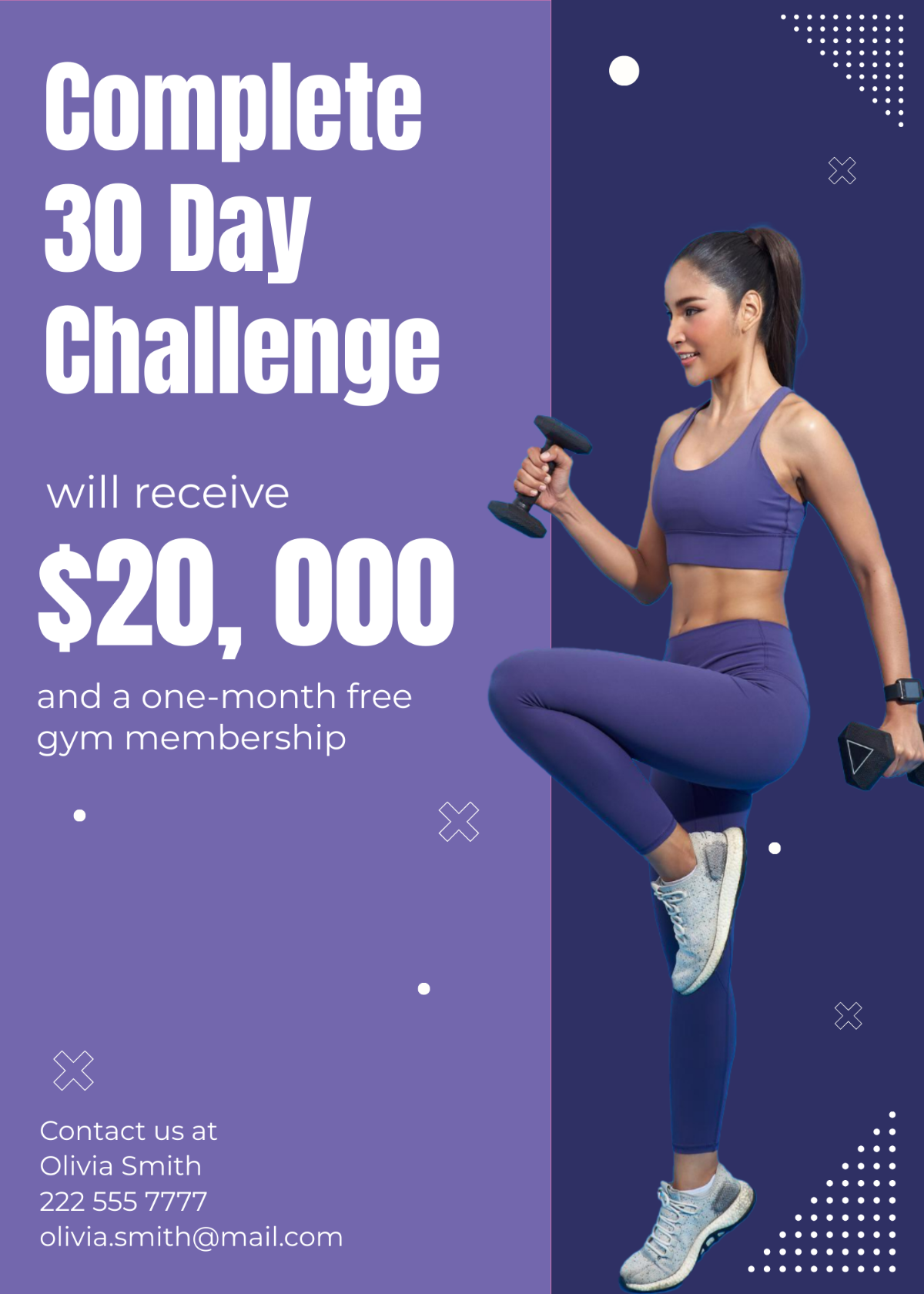 Gym Challenge Invitation Template | Template.net