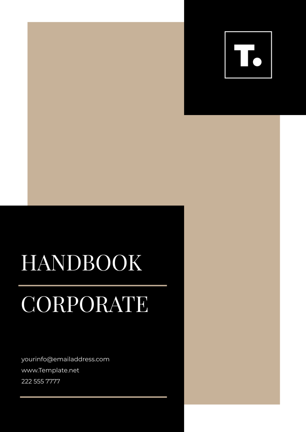 Handbook Corporate Cover Page