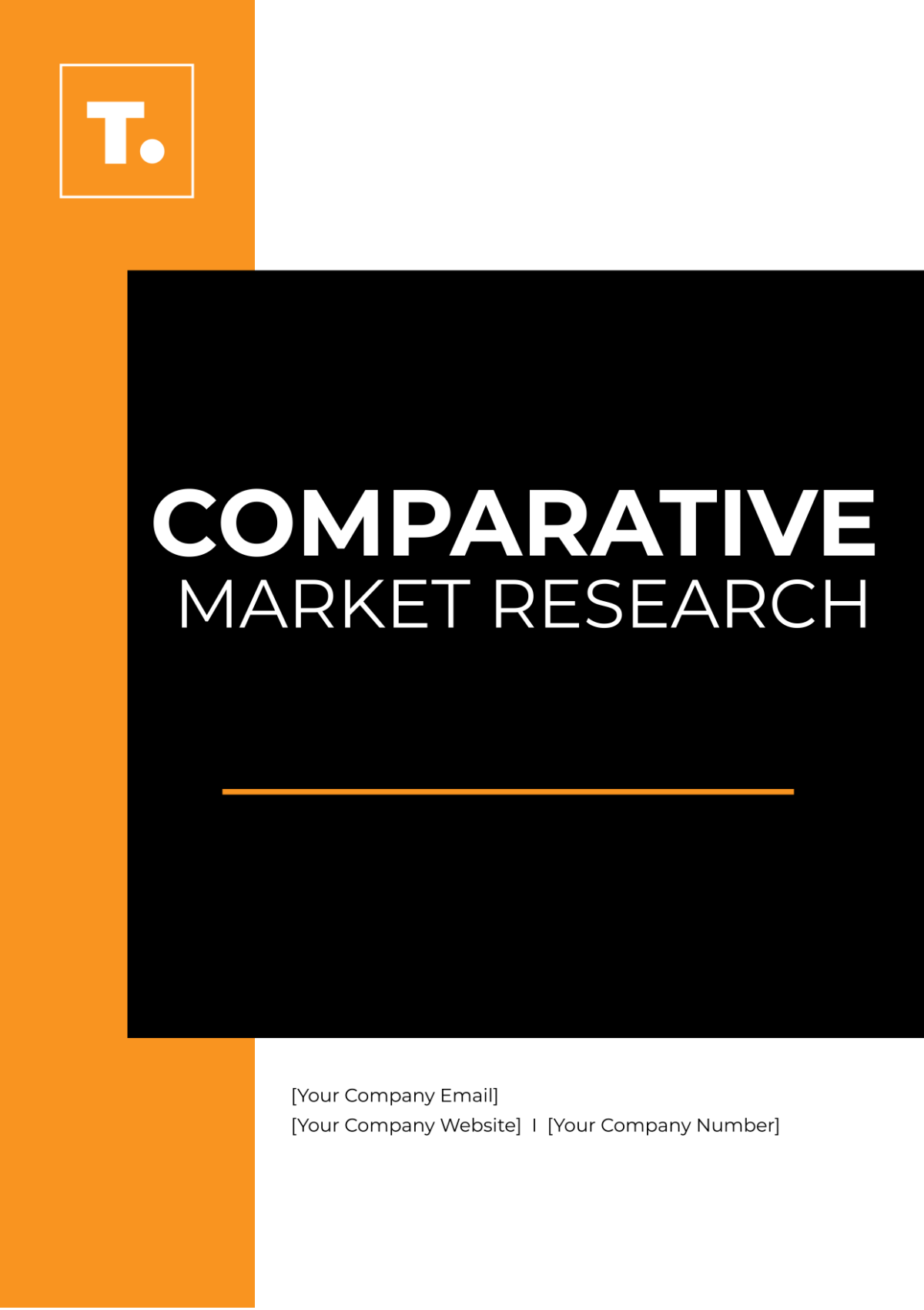 Comparative Market Research Template - Edit Online & Download