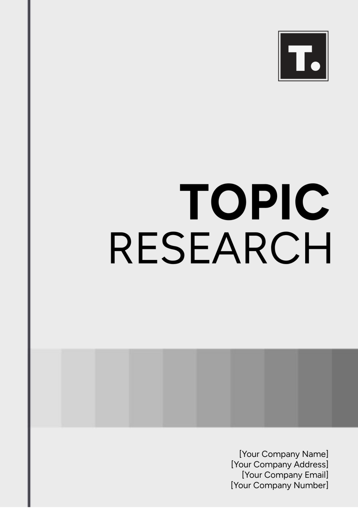 Topic Research Template - Edit Online & Download