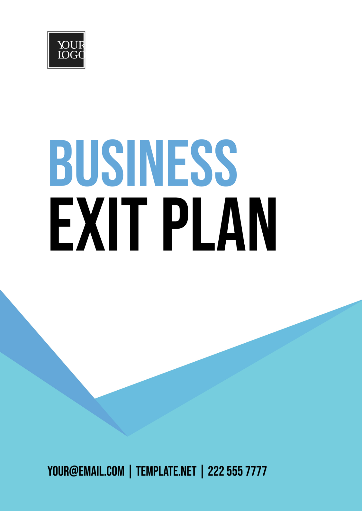 Business Exit Plan Template
