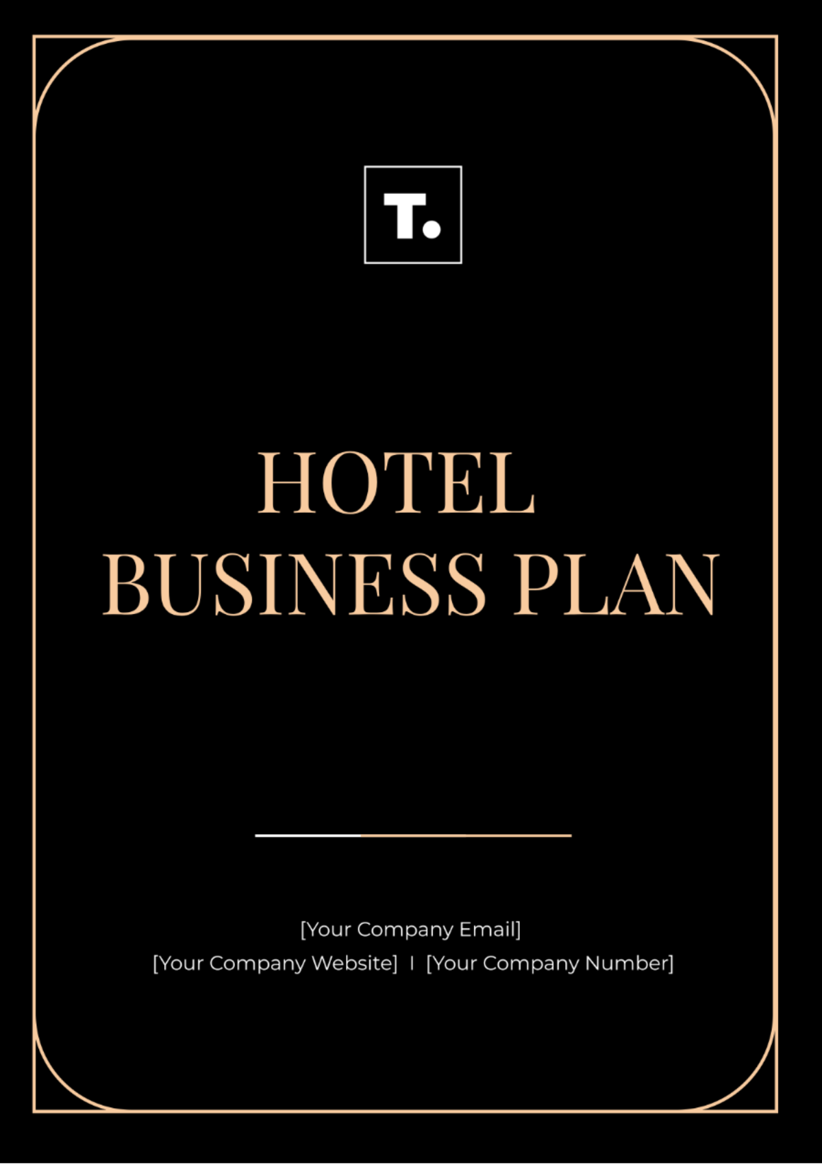 Hotel Business Plan Template - Edit Online & Download